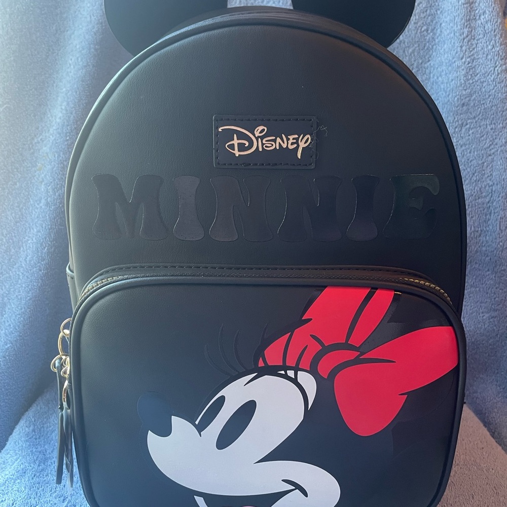 Disney Primark exclusive Black and Red Minnie Mouse Backpack